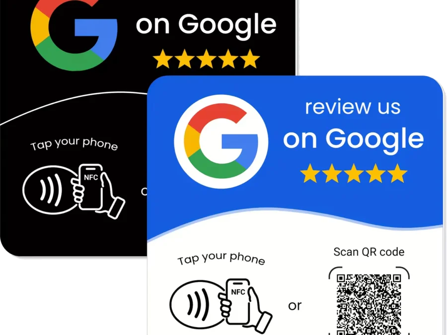 Tarjetas NFC para conseguir reseñas de Google